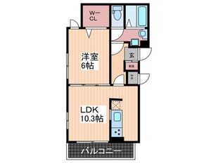 トレカーサの物件間取画像